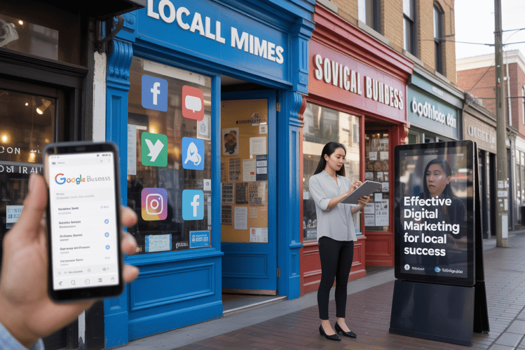 digital marketing channels work best for local businesses