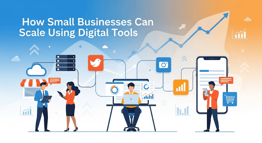 Small Businesses Can Scale Using Digital Tools
